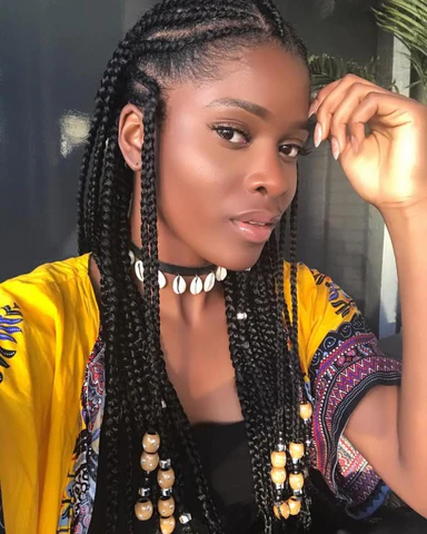 Fierce and Fabulous: Embrace the Tribal Fulani Braids Trend