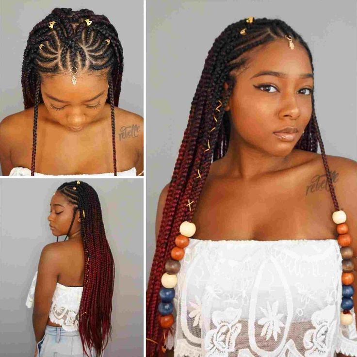 Fulani Braids: Perfect for Round Face