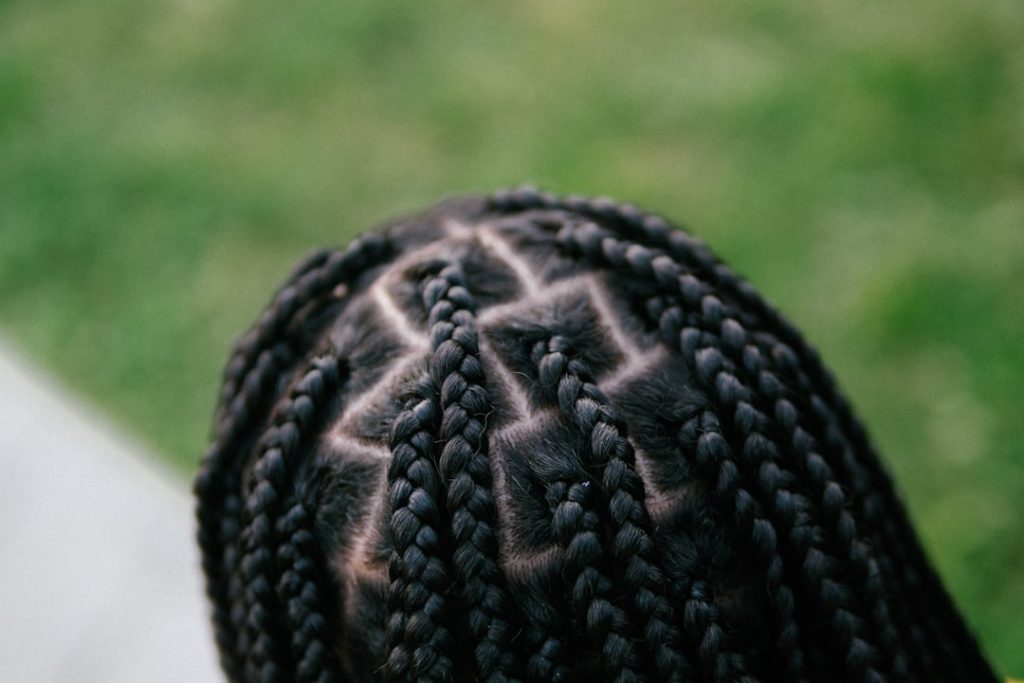 flip over fulani braids